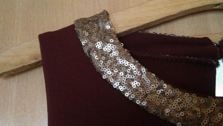 Bordove mini saty, l