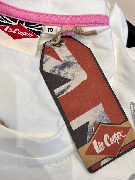 Dámske krémové tričko s potlačou a nápisom (38), lee cooper,m