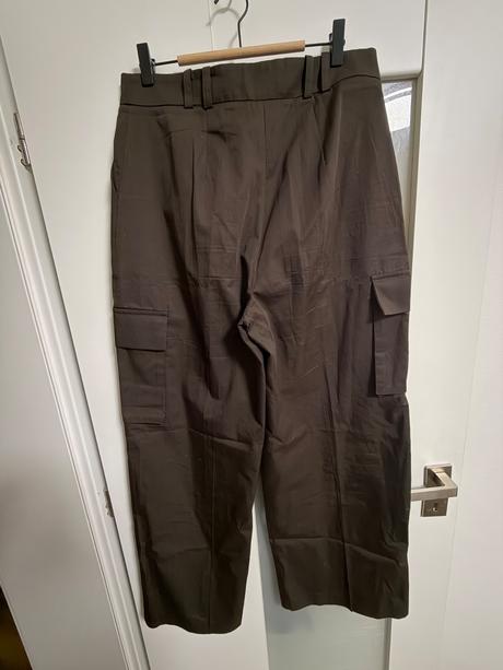 Široké čoko nohavice, reserved,l