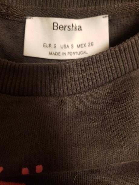 Crop top mikina, bershka,s