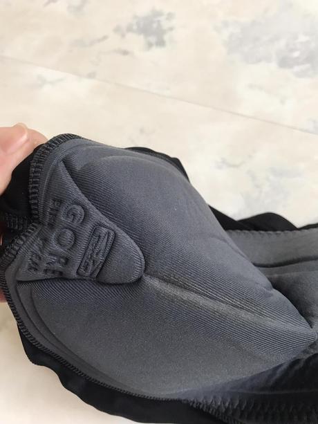 Profesionálne cyklistické nohavice s výstužou, gore,m