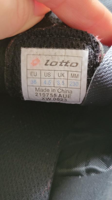 Tenisky halovky, lotto,36