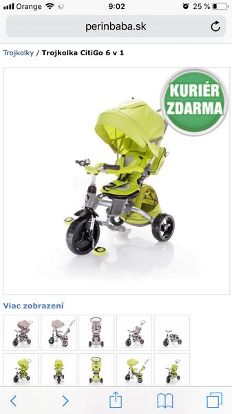 Máte skúsenosť s touto trojkolkou?