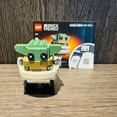 Lego brickheadz 75317 mandalorian a dieťa, 