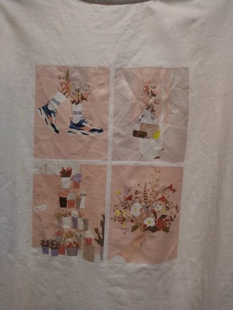 Dámsky biely top s motívom, s.oliver, l, s.oliver,l