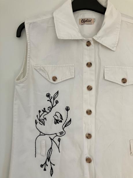 Vyšívané šaty, m