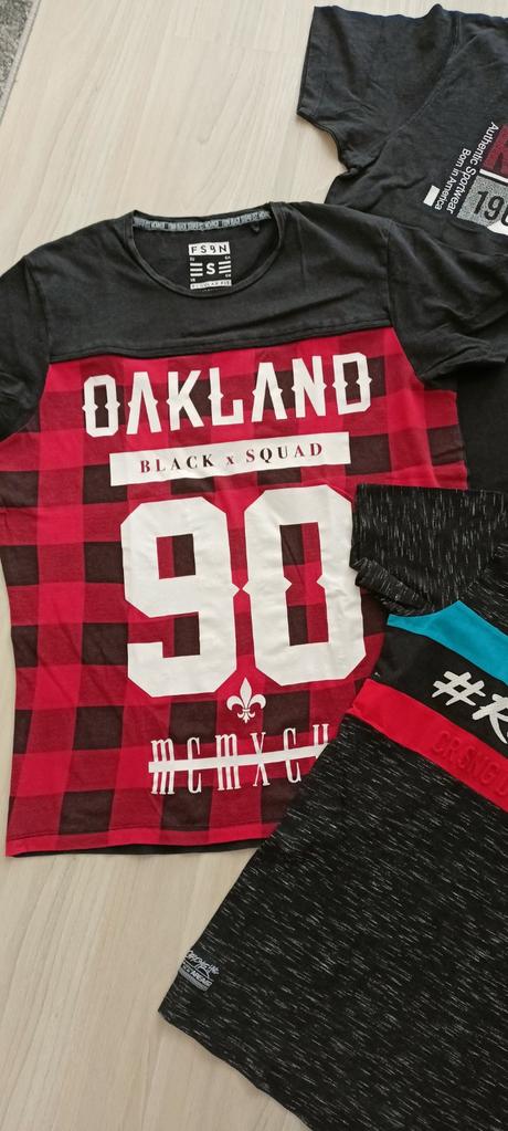 3 ks chlapčenské tričká veľ. s, chapter young,s