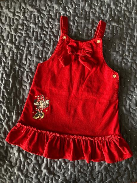 Minnie menčestrové šaty, disney,92