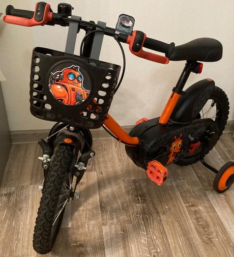 Bicykel  14-palcový,500-robot,decathlon, 14