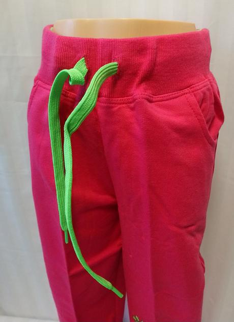 Ružové tepláky m-lovely, n-feel, 110-116 cm, 116