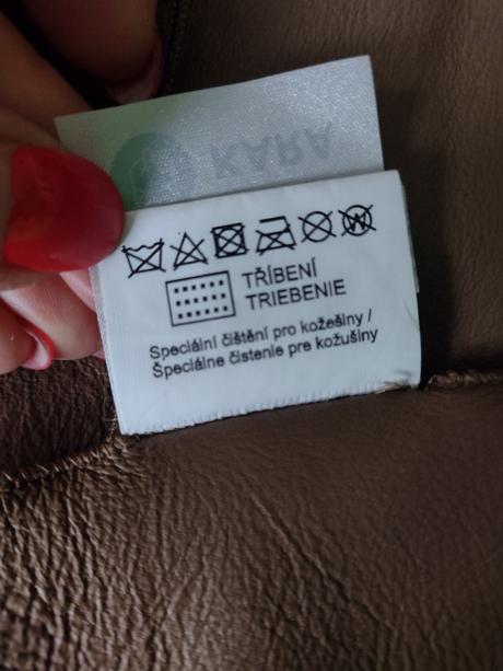 Luxusný kožený dámsky kabát kara., 36