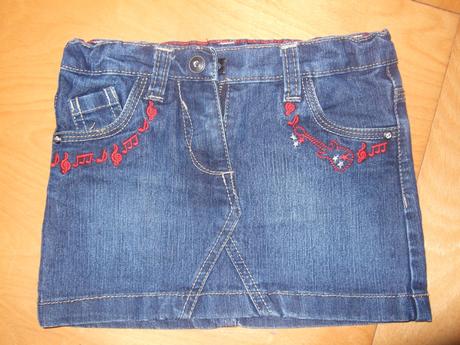 Riflová sukňa zn. lupilu, veľ. 98, lupilu,98