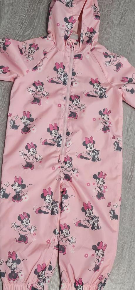 Prechodný overal ružový minnie mouse, disney,92