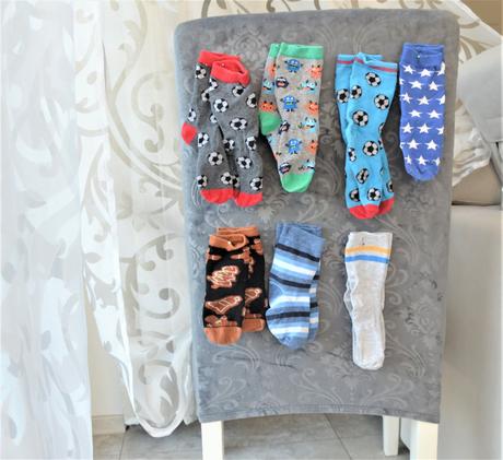 7 párov ponožiek-27/30, 27