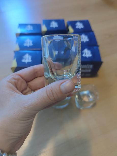 Poldecové poháriky becherovka, 