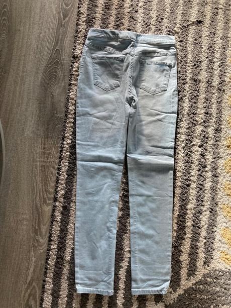 Riflové leggings, h&m,140