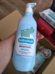 babylove sensitive detský umývací gél, 500 ml