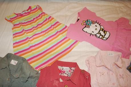 6 x šaty z toho 4 x next v top stave veľkosť 92 cm, 86–98