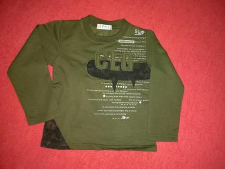 Tričko dlhý rukáv, 116