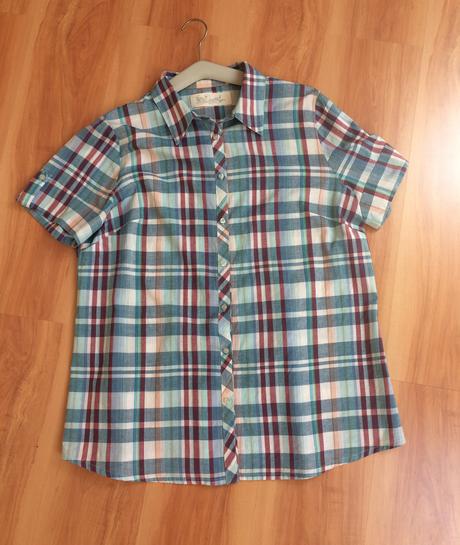 Farebná kockovaná košeľa, cherokee,48