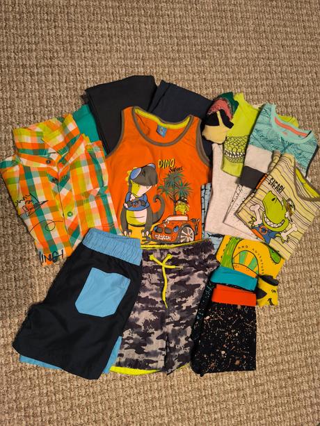 Balík letného oblečenia, 104–116