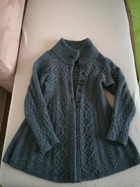 Tehotenský vlnený sveter, s