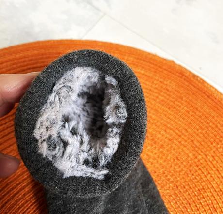 Teplé rukavičky s kožušinkou, l