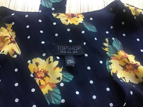 Zavinovacia blúzka/194a, topshop,m