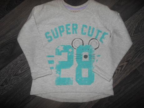 Nenosená mikina, next,110