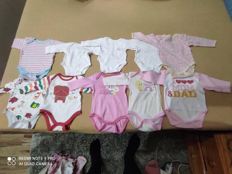 Oblečenie pre dievčatko, 50–62