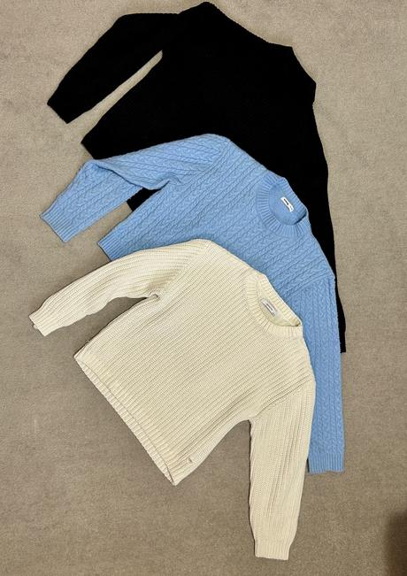 3ks pulovre 146/152 - cena spolu, new yorker,146