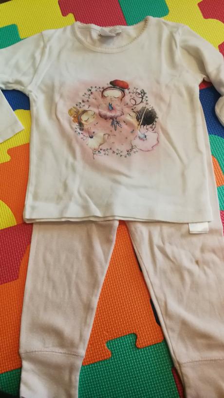 Dievčenské pyžamko, zara,86