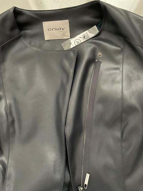 Koženková bunda, orsay,s