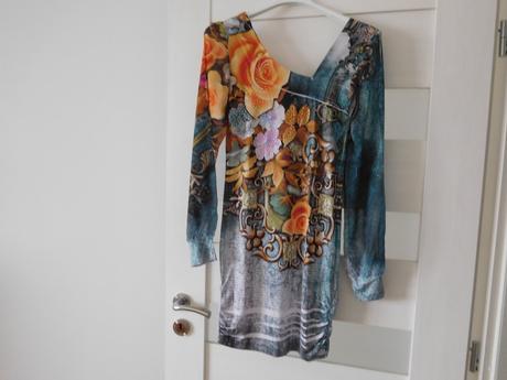 Šaty modrasté 38v,, 38