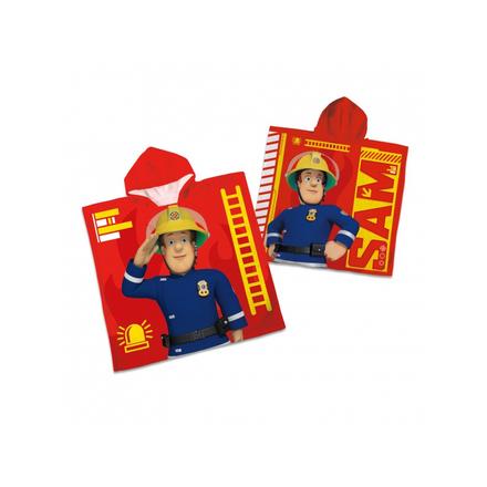 Froté bavlnené pončo 60/120cm požiarnik sam,