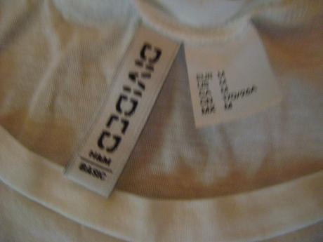 Tríčko biele, h&m,s