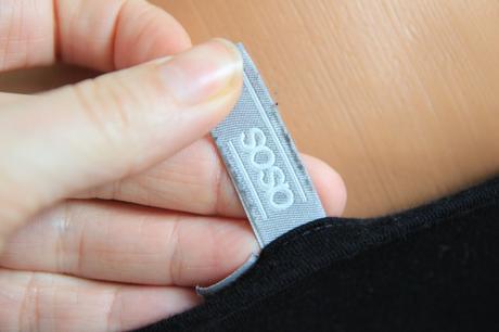 Bavlnený body top, asos s, s