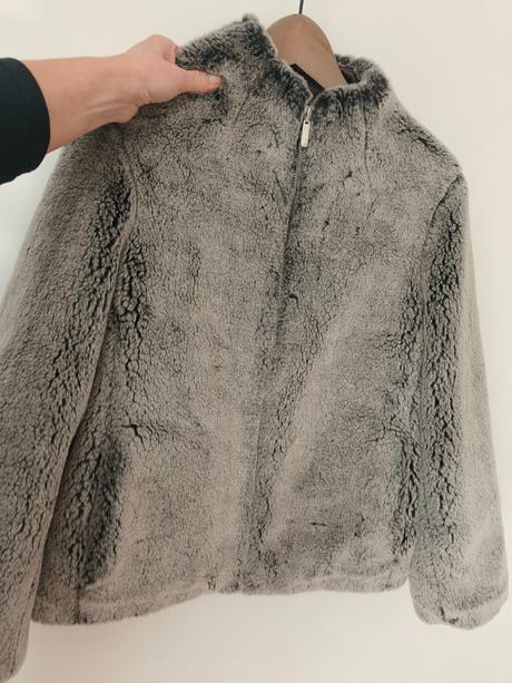 Umelý kožuch, bunda z kožušiny, next,xs