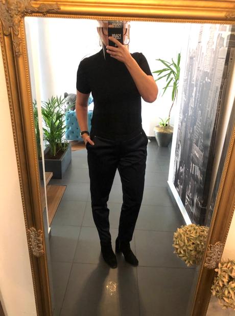 Dámske saténové nohavice river island v. 38, river island,38