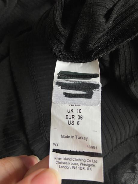 River island blúzka s/m s nádhernými rukávmi, river island,m