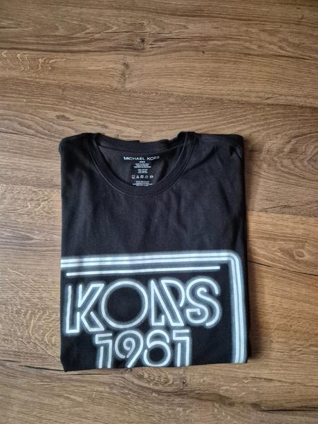 Čierne tričko michael kors unisex, michael kors,l / m