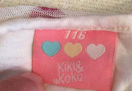 Veselé srdiečkové šaty, kiki&koko,116