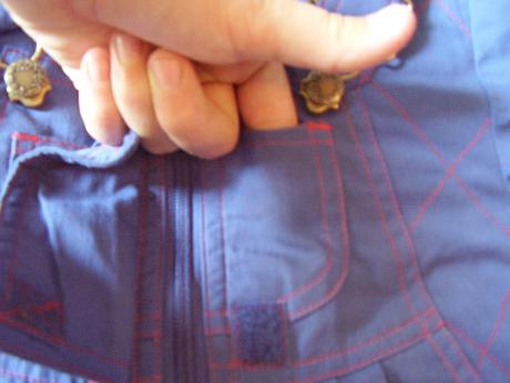 Prepracovaný zateplený overalik na zimu, circo,68