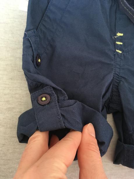 Tmavomodre kratasy 2ks, original marines,56