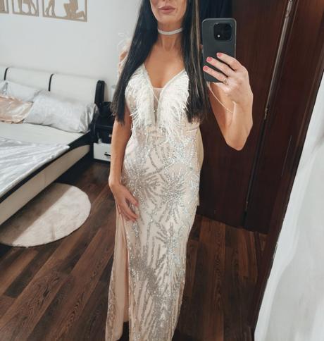 Spoločenské šaty, s