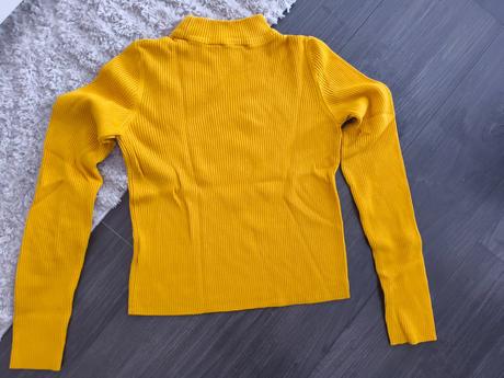 Crop top pulovrík, pull&bear,m