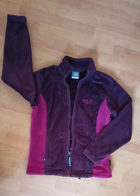 Teplá mikina wolfskin nanuk m/l, jack wolfskin,m