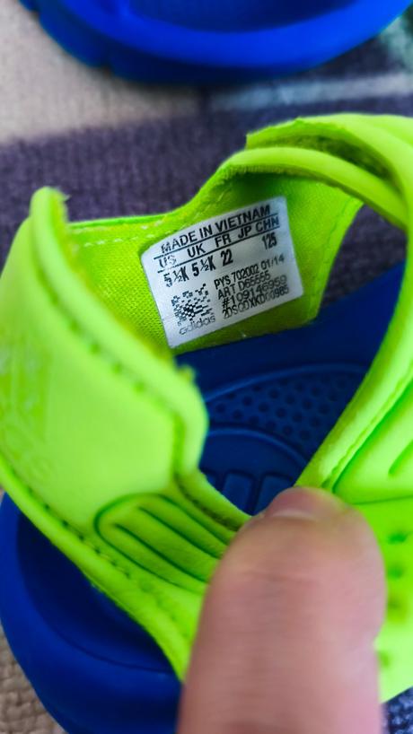 Sandálky, adidas,22