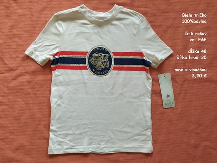 Tričko, f&f,116