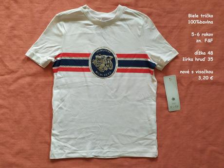 Tričko, f&f,116
